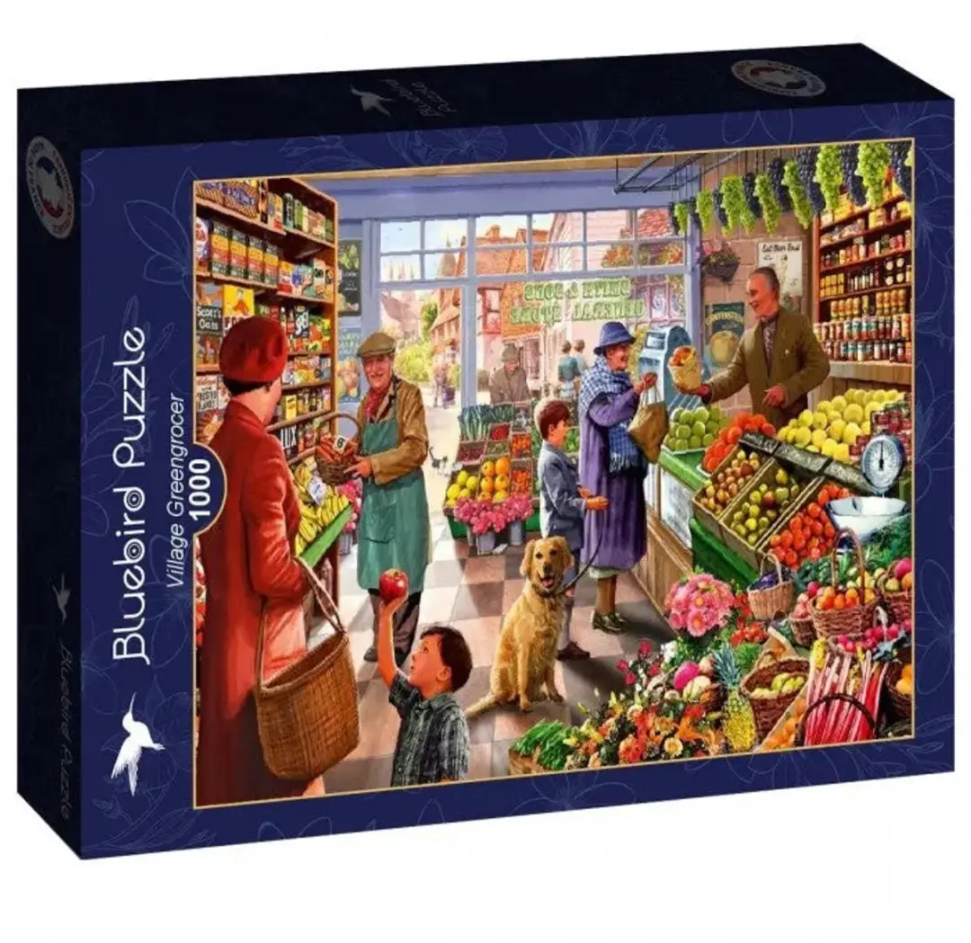 Bluebird Puzzle legpuzzel Village Greengrocer