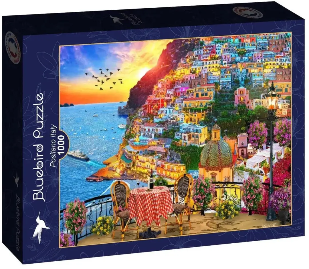 Bluebird Puzzle Positano Italy 1000 Stuks