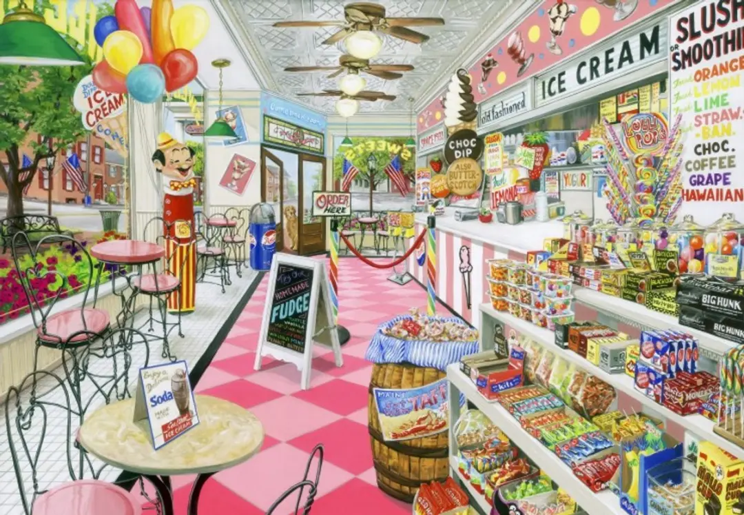 Bluebird Puzzle legpuzzel The Sweet Shop