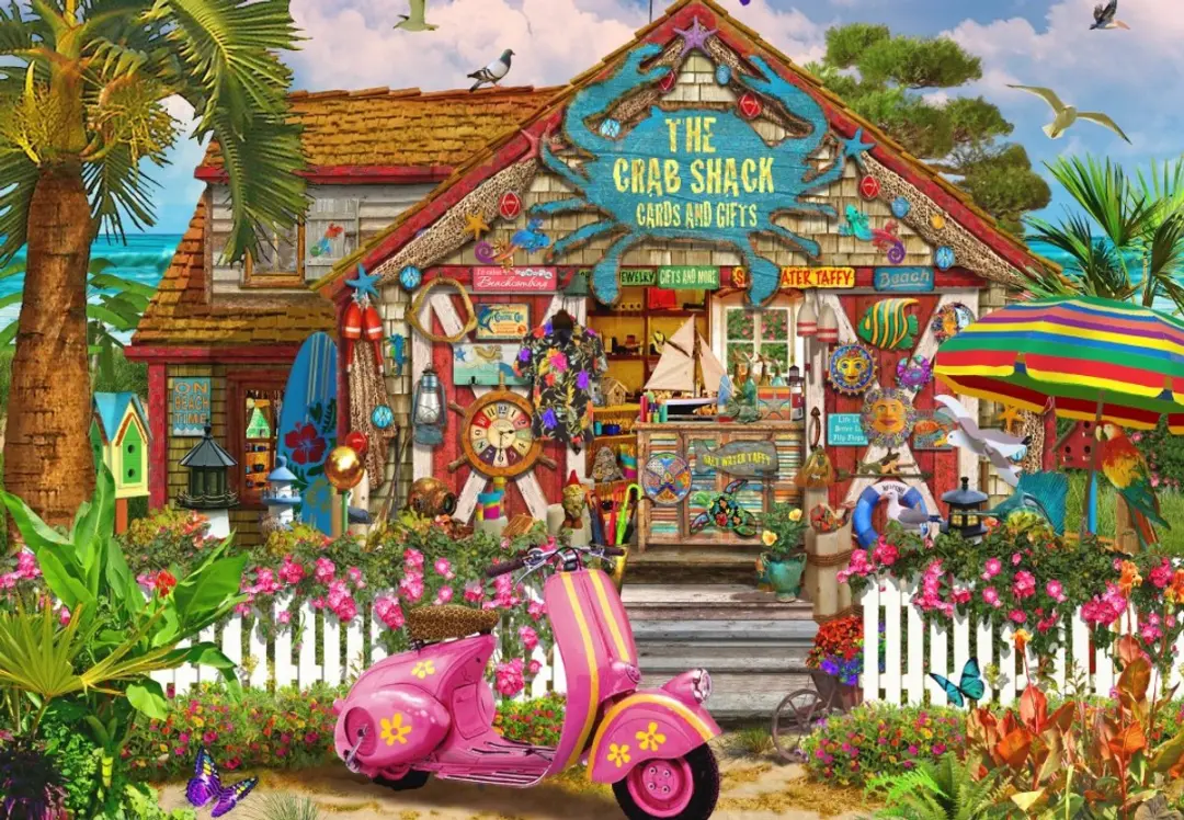 Bluebird Puzzle legpuzzel The Crab Shack Gifts