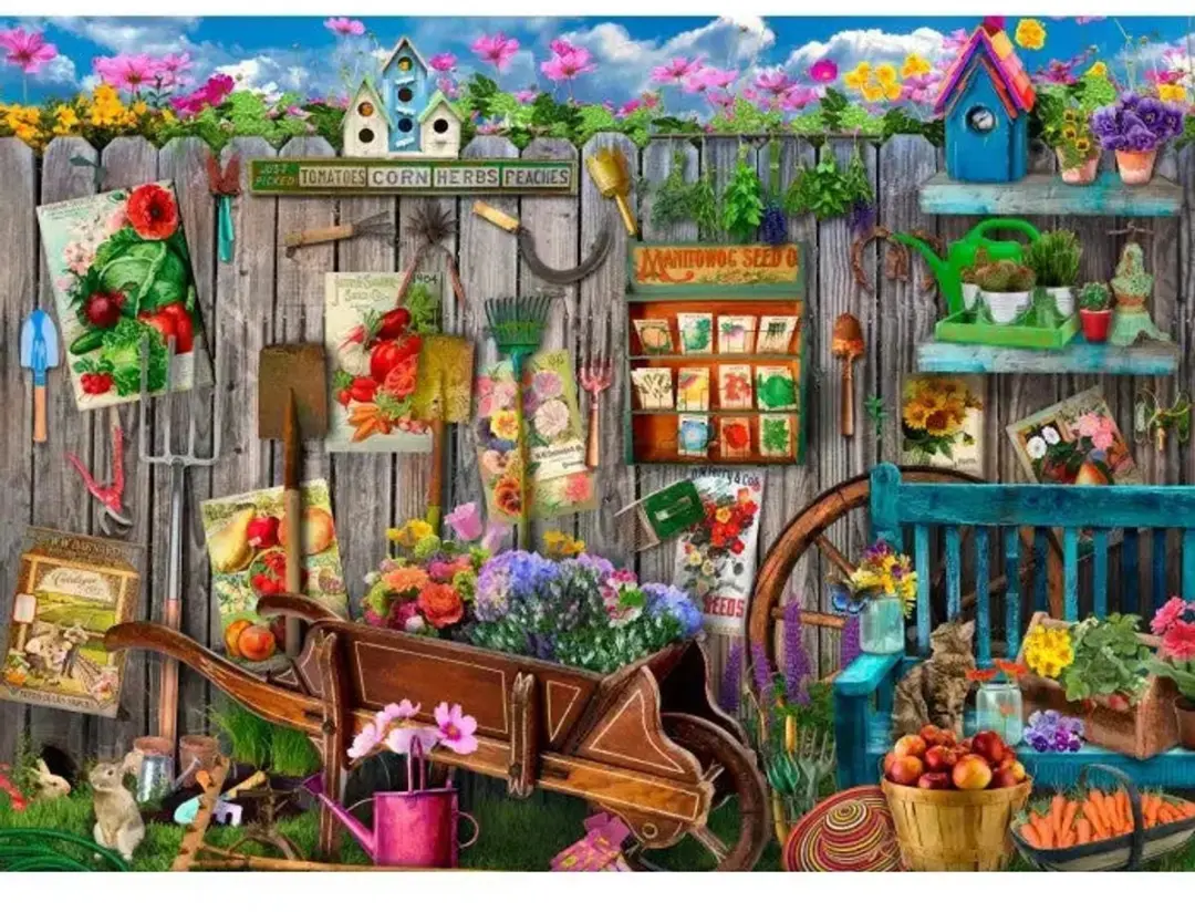 Bluebird Puzzle Hek - 500 Stuks Meerkleurig