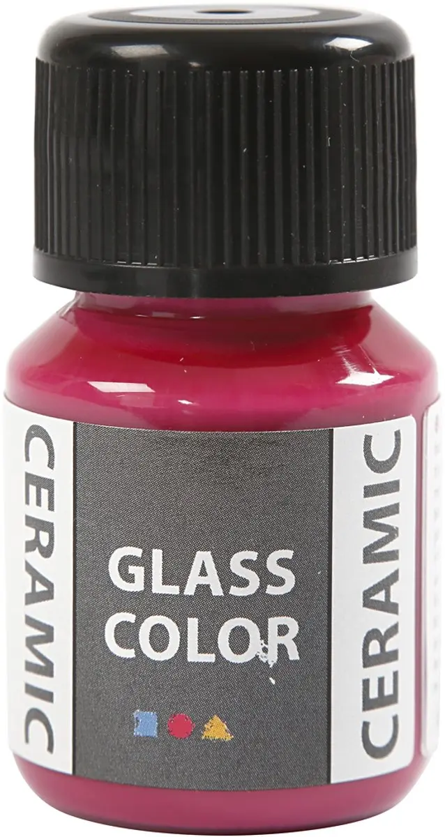 Creotime Keramiekverf Glass Color 35 Ml Roze
