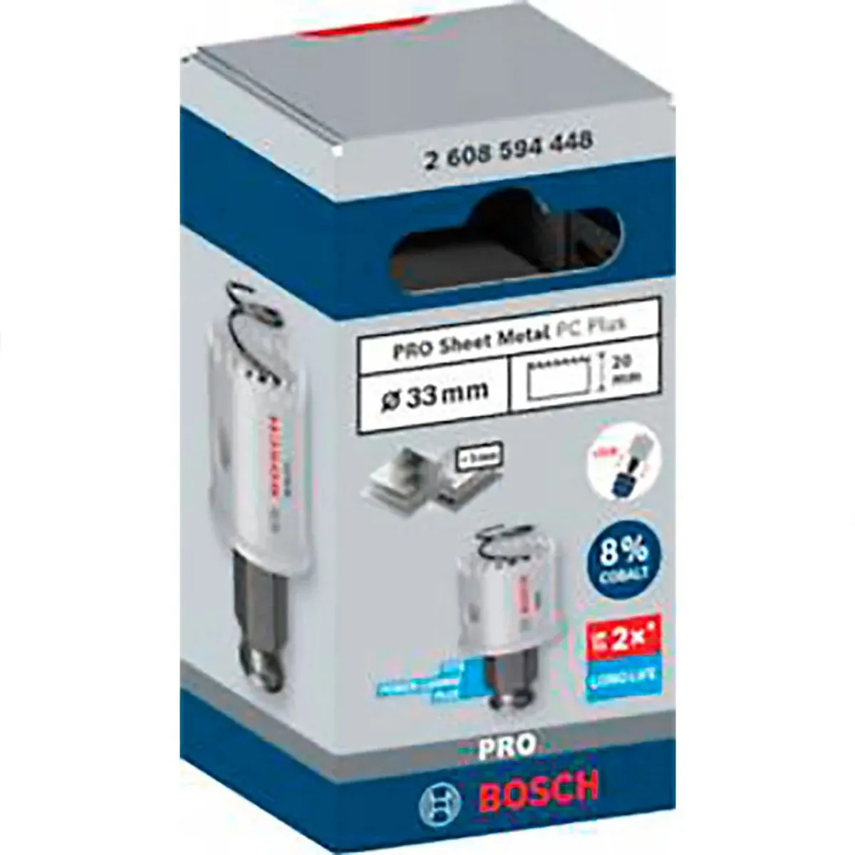 Bosch Professional PC Plus Gatenzaag 33mm - Metaal