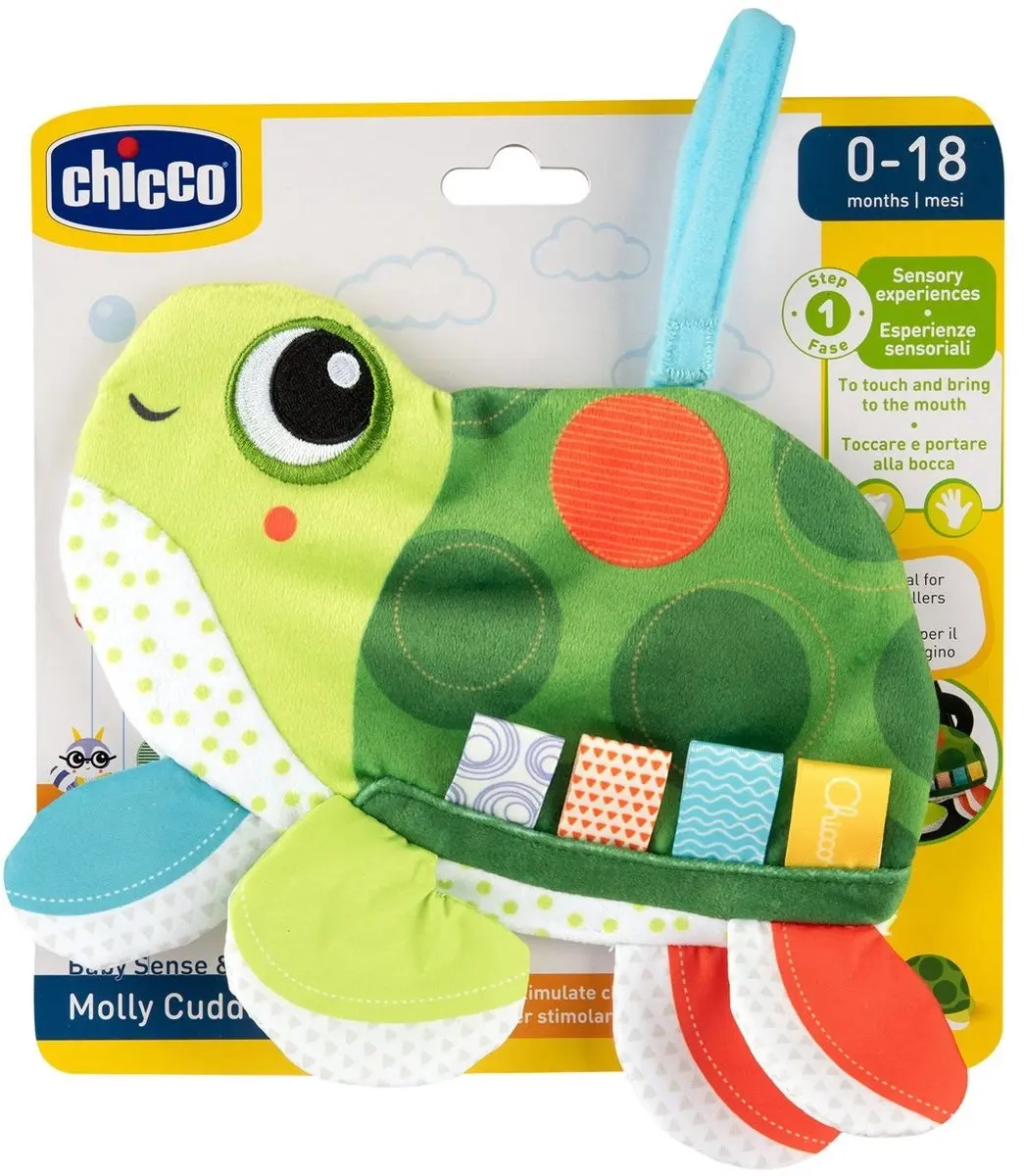 Chicco Baby Sense & Focus Schildpad Molly Knisperdoekje