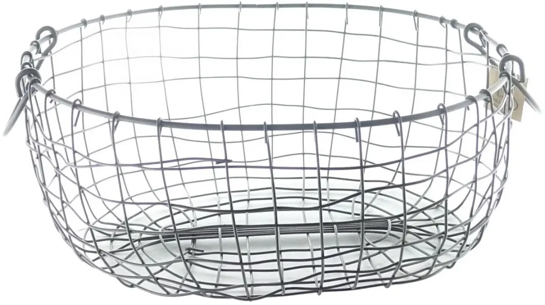 Esschert Design Ovale Draadmand Bruin 37cm