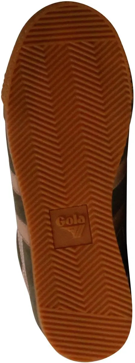 Gola Baskets Elan Glitz Trainer - Kaki/Rose/Gold - afbeelding 3 van 6