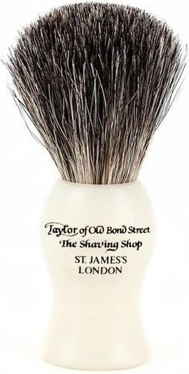 Taylor of Old Bond Street Pure Badger Scheerkwast Wit