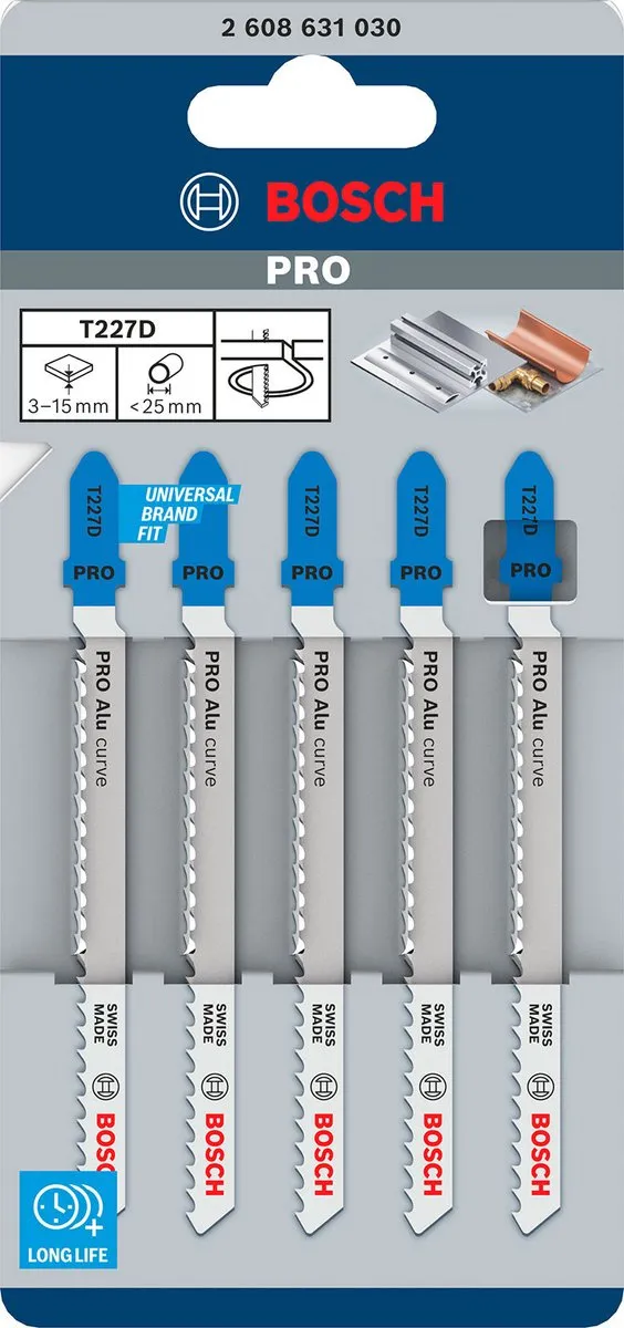 Bosch Professional DECOUPEERZB T227D Zaagbladen - 5 Stuks