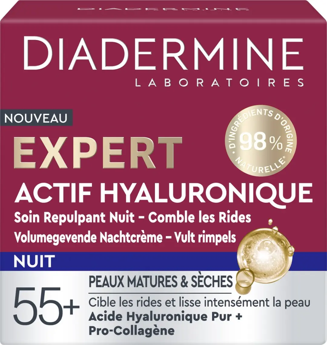 Diadermine Expert Actif Hyaluronique Nacht Crème
