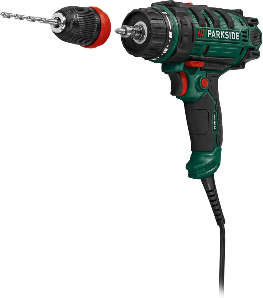 PARKSIDE PNS300B3 Boormachine 300W - 2 Versnellingen