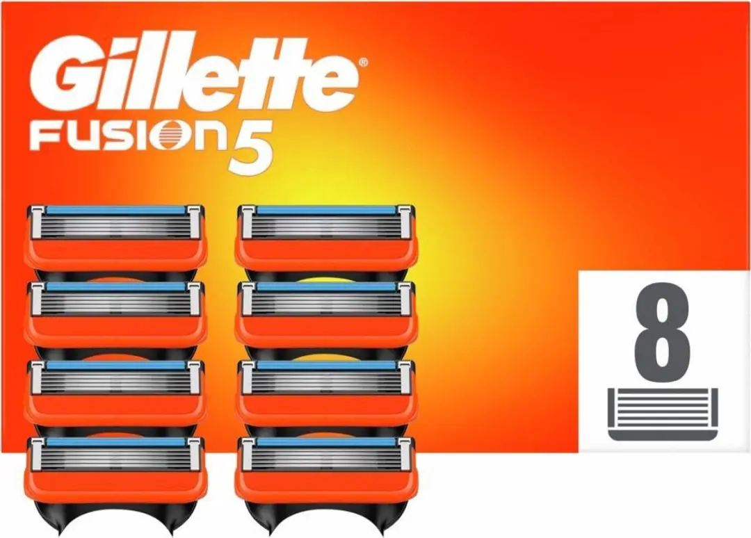 24x Gillette Fusion 5 Manual Scheermesjes 8 stuks