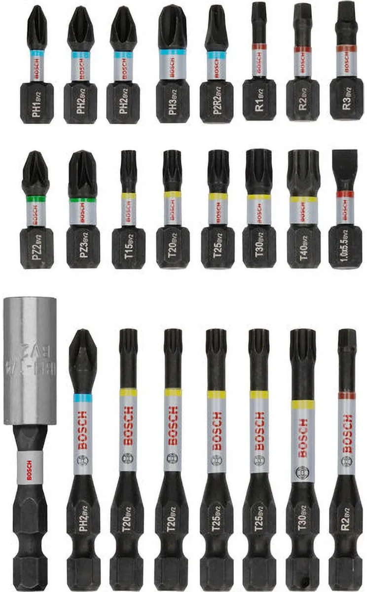 Bosch Professional PRO Impact Schroefbitset 24-delig 2608521U75