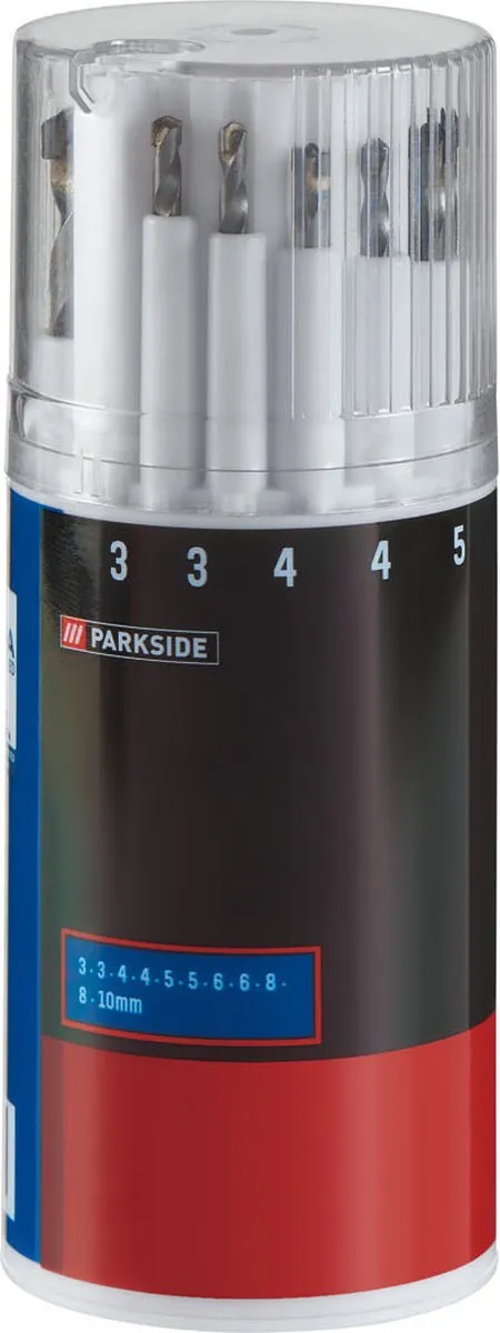 Parkside Boorset 11-delig HSS