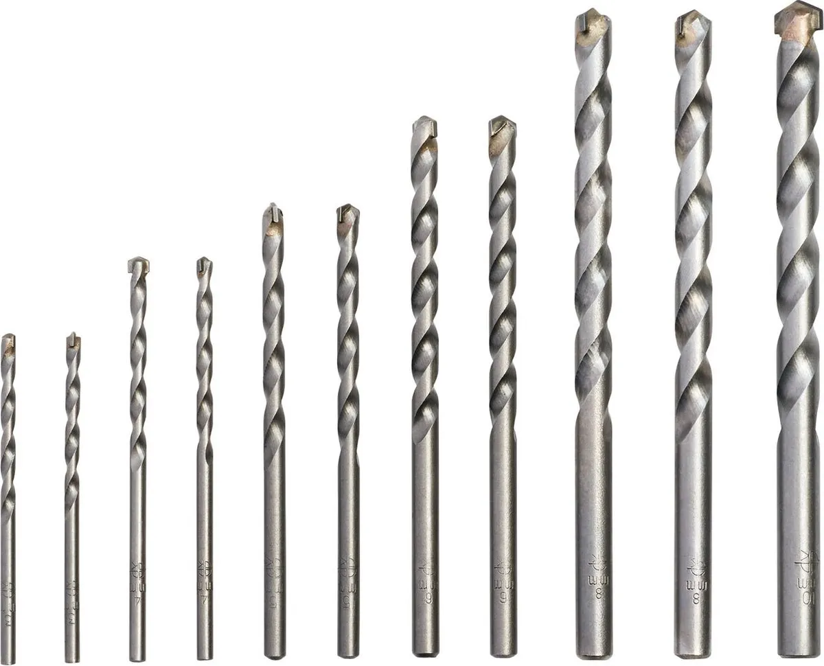 Parkside Boorset 11-delig HSS - 1,5-8mm