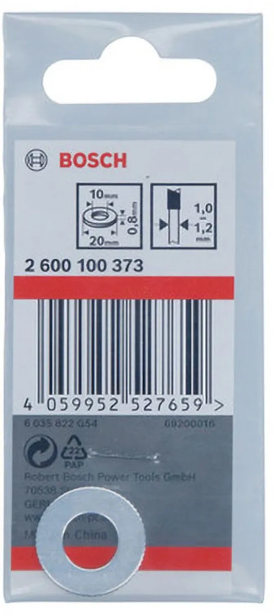 Bosch Professional Reductiering 20x0,8x10mm - 2600100...