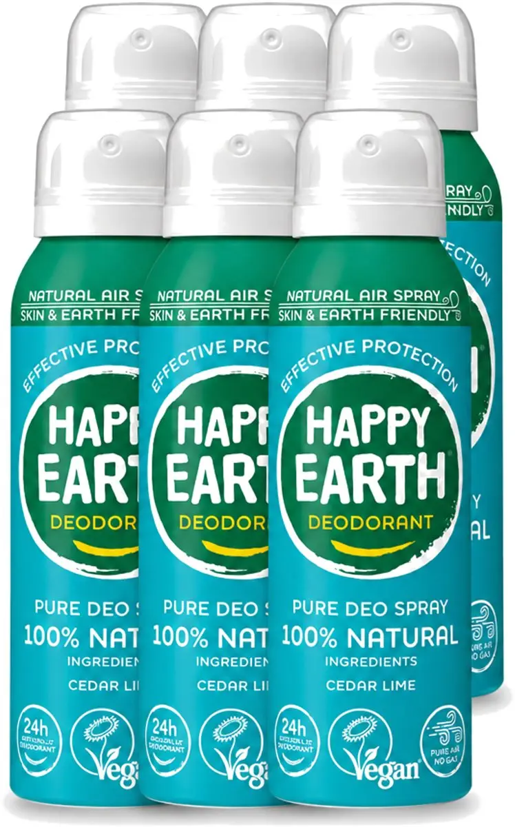 6 x Happy Earth