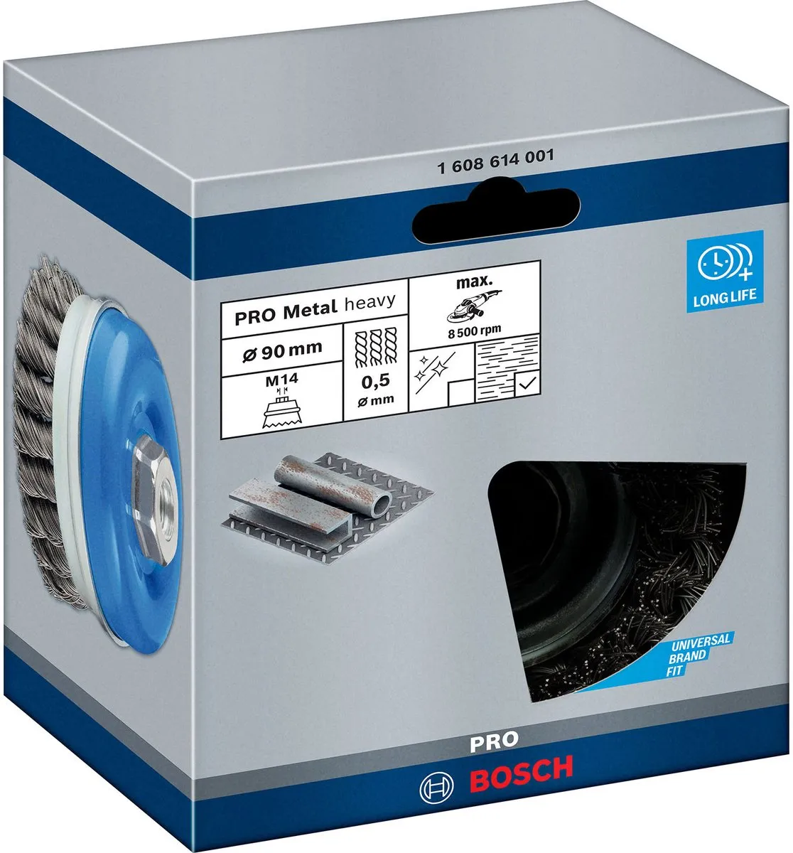 Bosch Professional M14 Komstlbloesel 90 Vlecht 0.5mm Staal