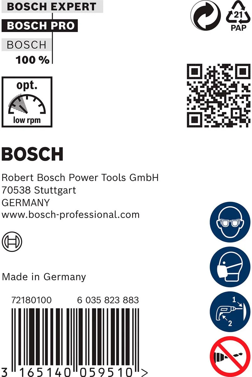 Bosch Professional BEKISTINGSB 14X600 - 14mm - 1 Stuk