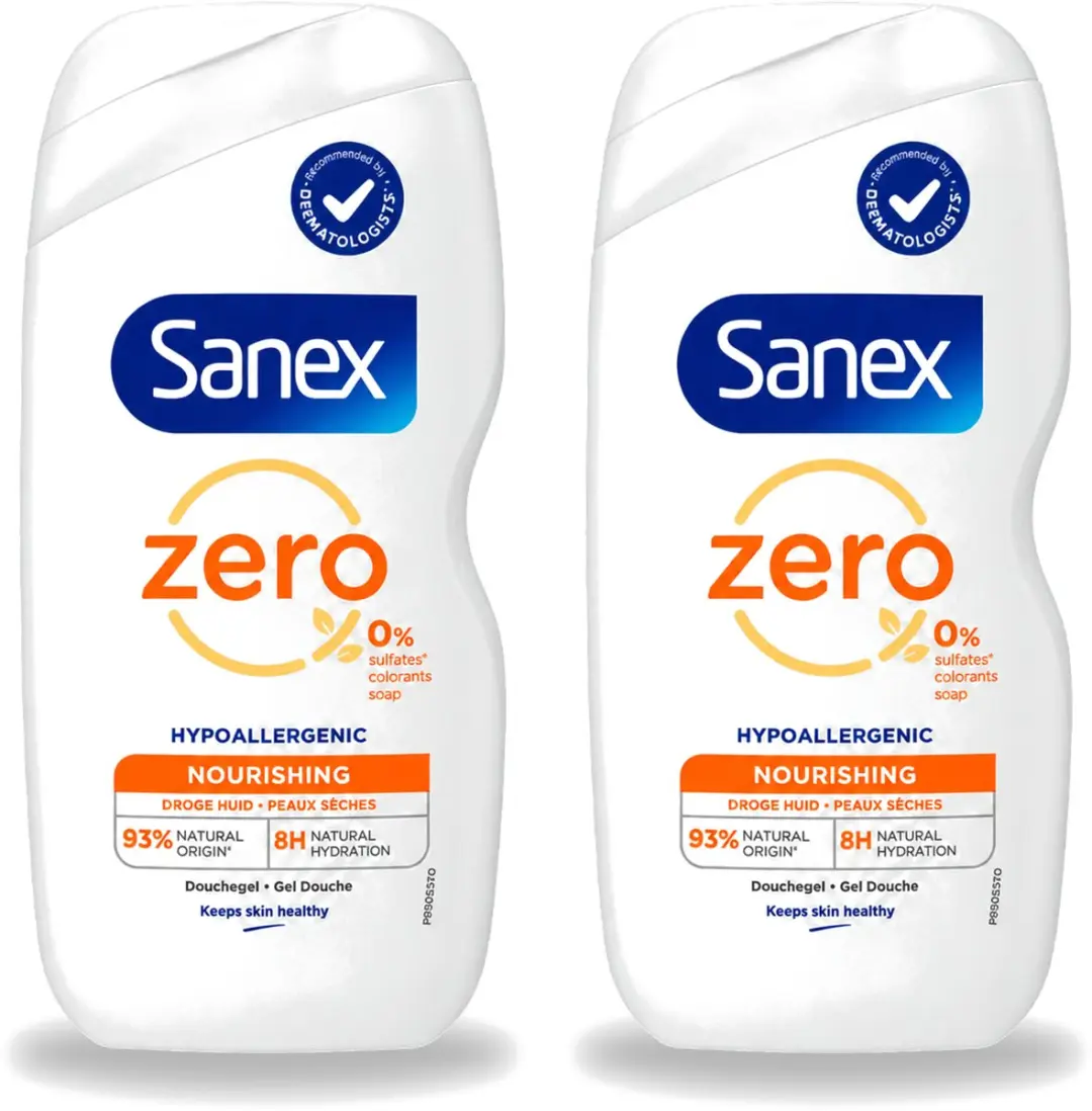 2 x Sanex Zero%