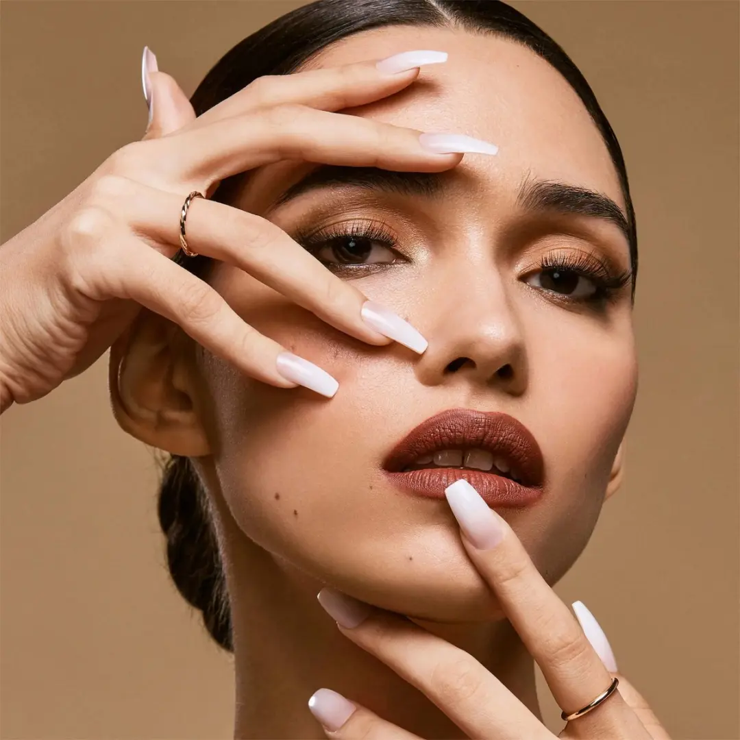 Kiss Ballerina Tips Nude Ombre L - 28 Stuks - afbeelding 2 van 6