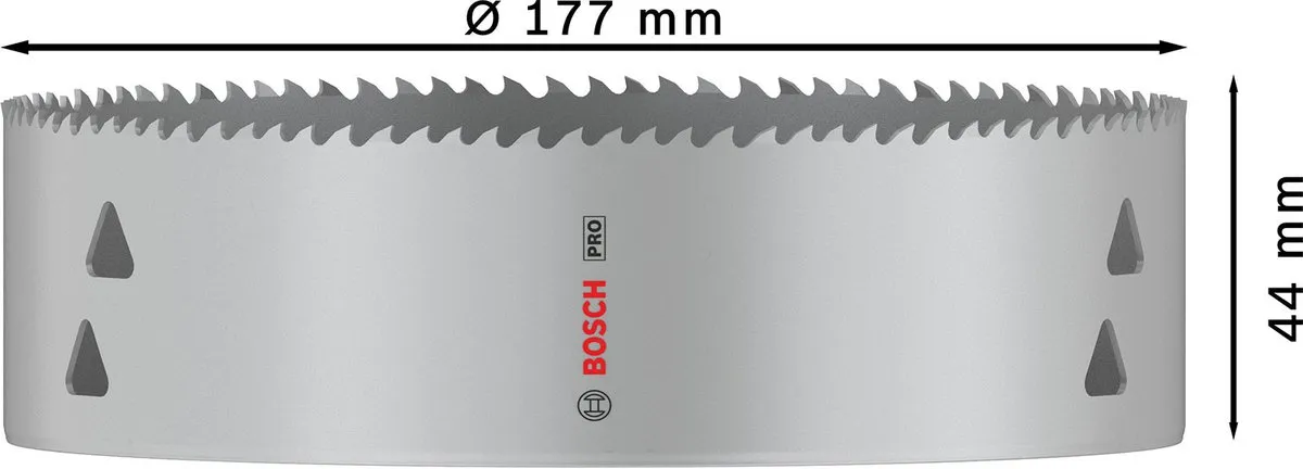 Bosch Professional Multi Materiaal Gatenzaag 177mm - Metaal/Gips