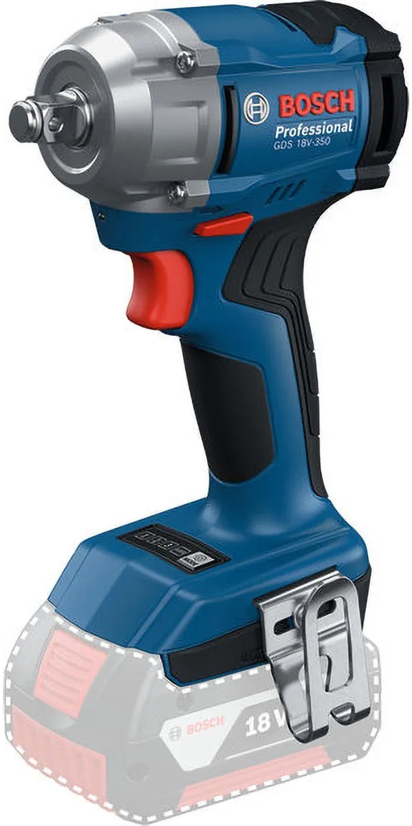 Bosch Professional GDS 18V-350 Accu Slagmoersleutel 350Nm - afbeelding 6 van 6