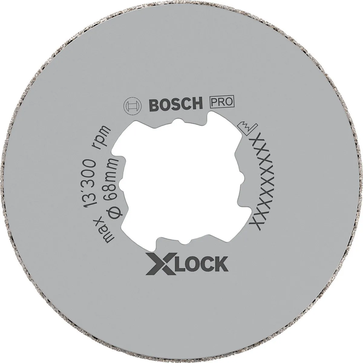 Bosch Professional X-Lock Diamantdroogboor 68mm - afbeelding 6 van 6