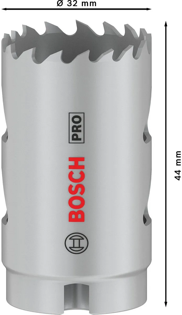 Bosch Professional PRO Multimateriaal Gatzaag 32mm - Metaal/Gips