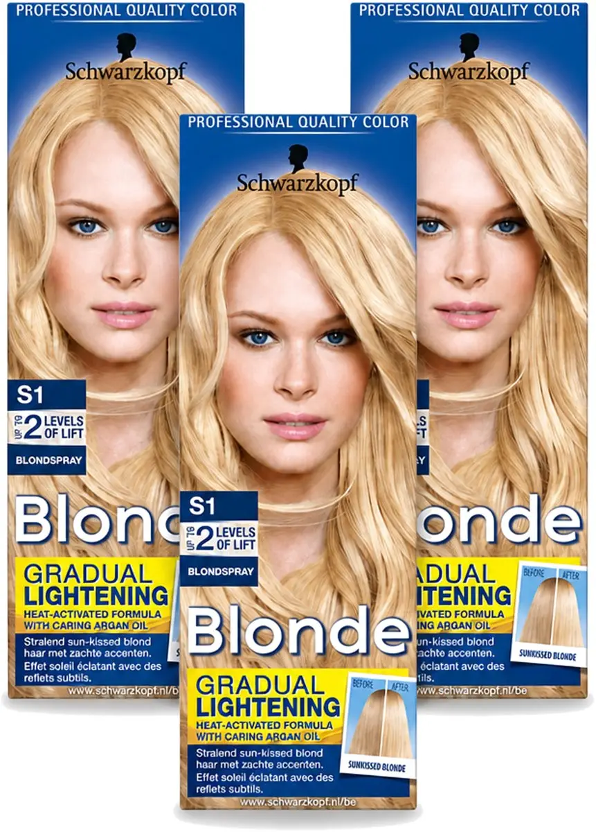 3 x Schwarzkopf