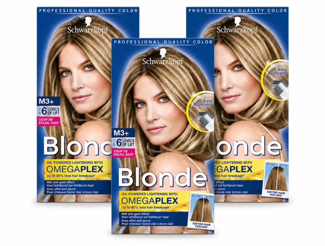 3 x Schwarzkopf