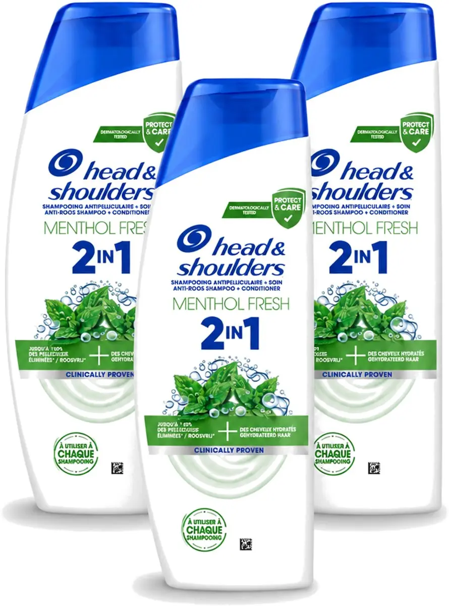 3 x Head & Shoulders