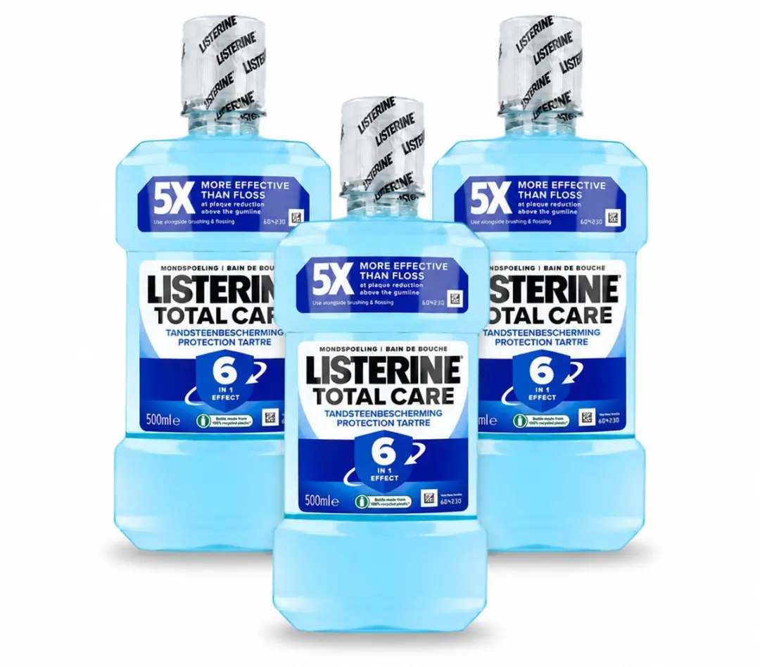 3 x Listerine