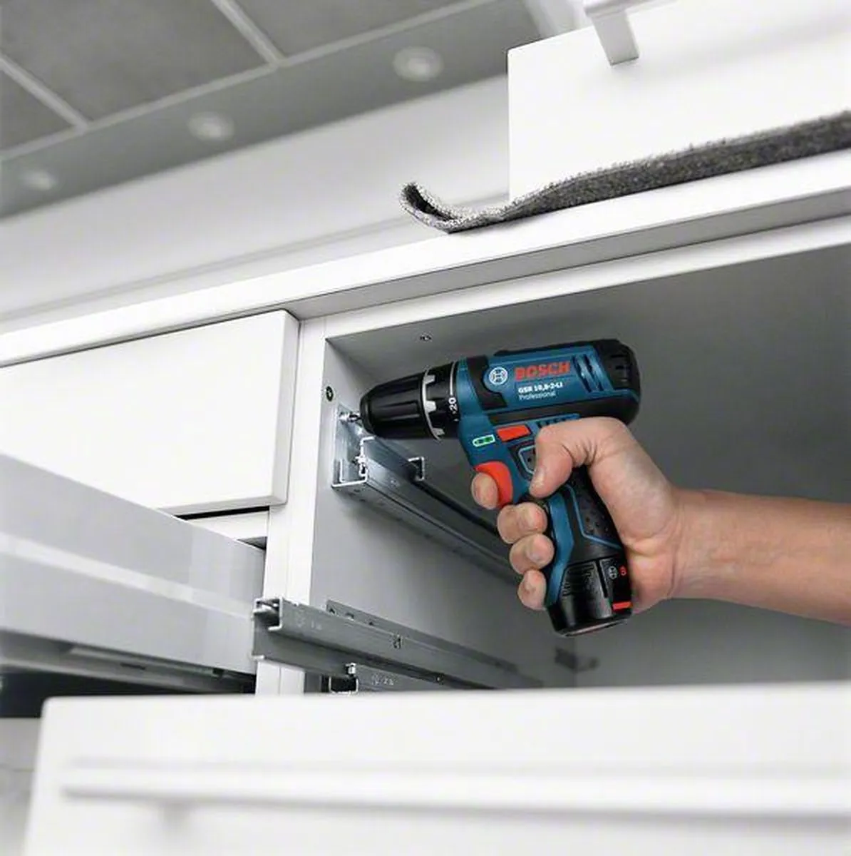 Bosch Professional GSB 12-2-LI Accu Schroefklopboormachine - 21 standen