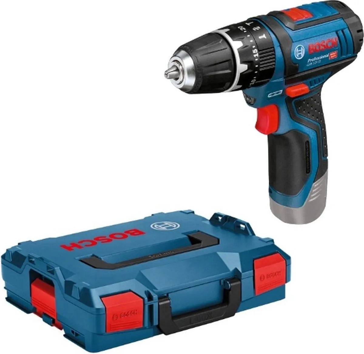 Bosch Professional GSB 12-2-LI Accu Schroefklopboormachine - 21 standen