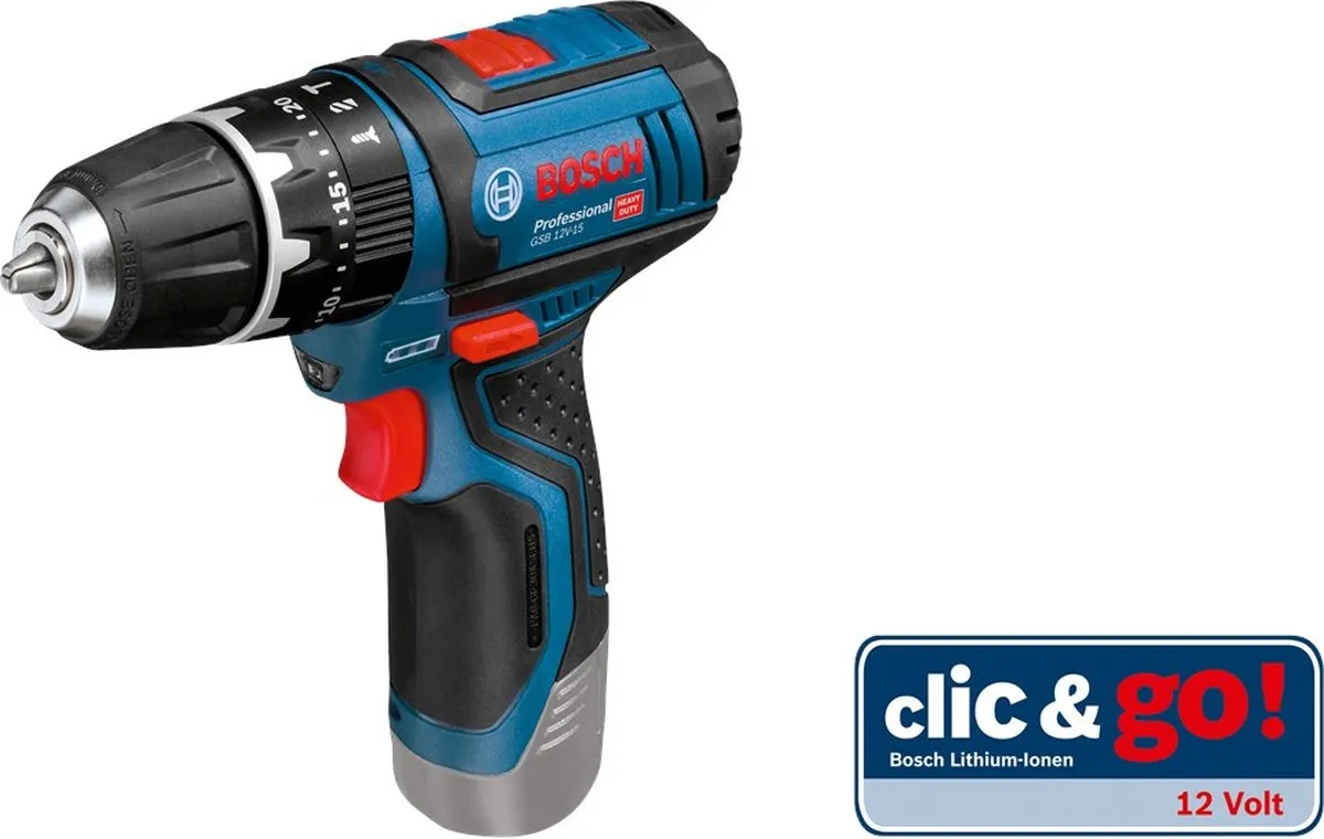 Bosch Professional GSB 12-2-LI Accu Schroefklopboormachine