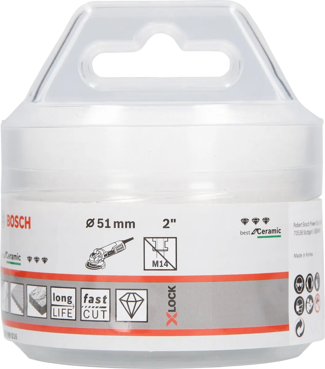 Bosch Professional X-Lock Dry Speed Diamantdroogboor 51mm