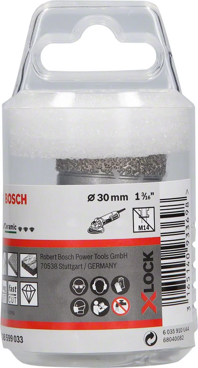 Bosch Professional X-Lock Dry Speed Diamantdroogboor 51mm