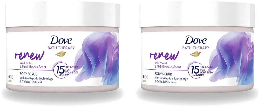 2 x Dove Bath Therapy Renew