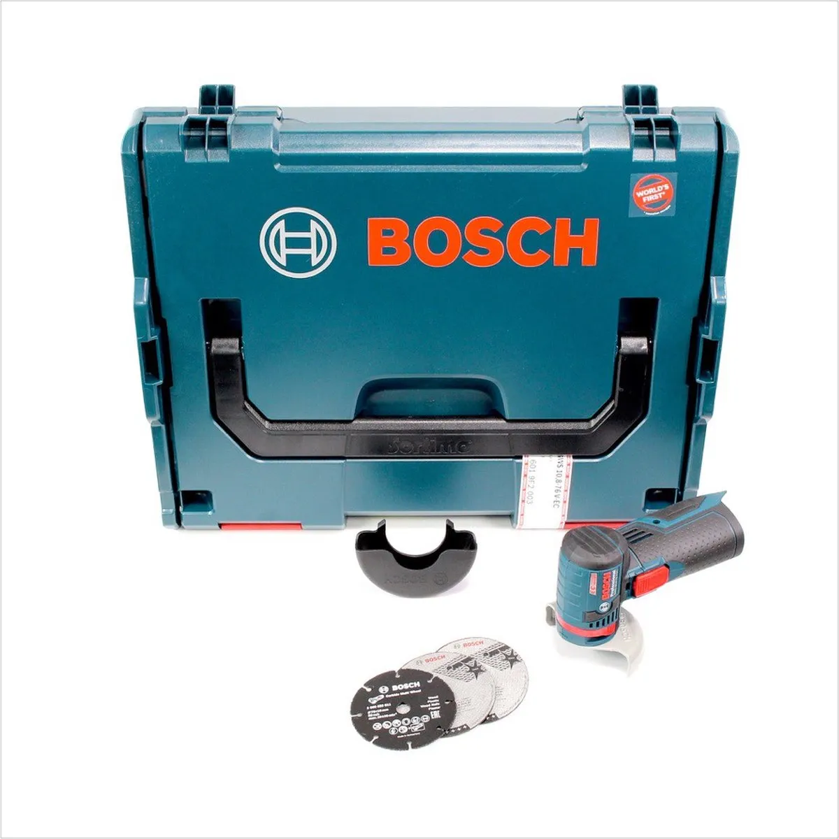 Bosch Professional GWS 10.8-76 V-EC Haakse Slijper 76mm - Metaal