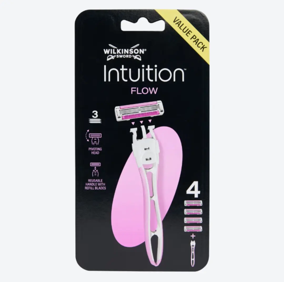 Wilkinson Sword Intuition scheermesjes Flow 5-delig