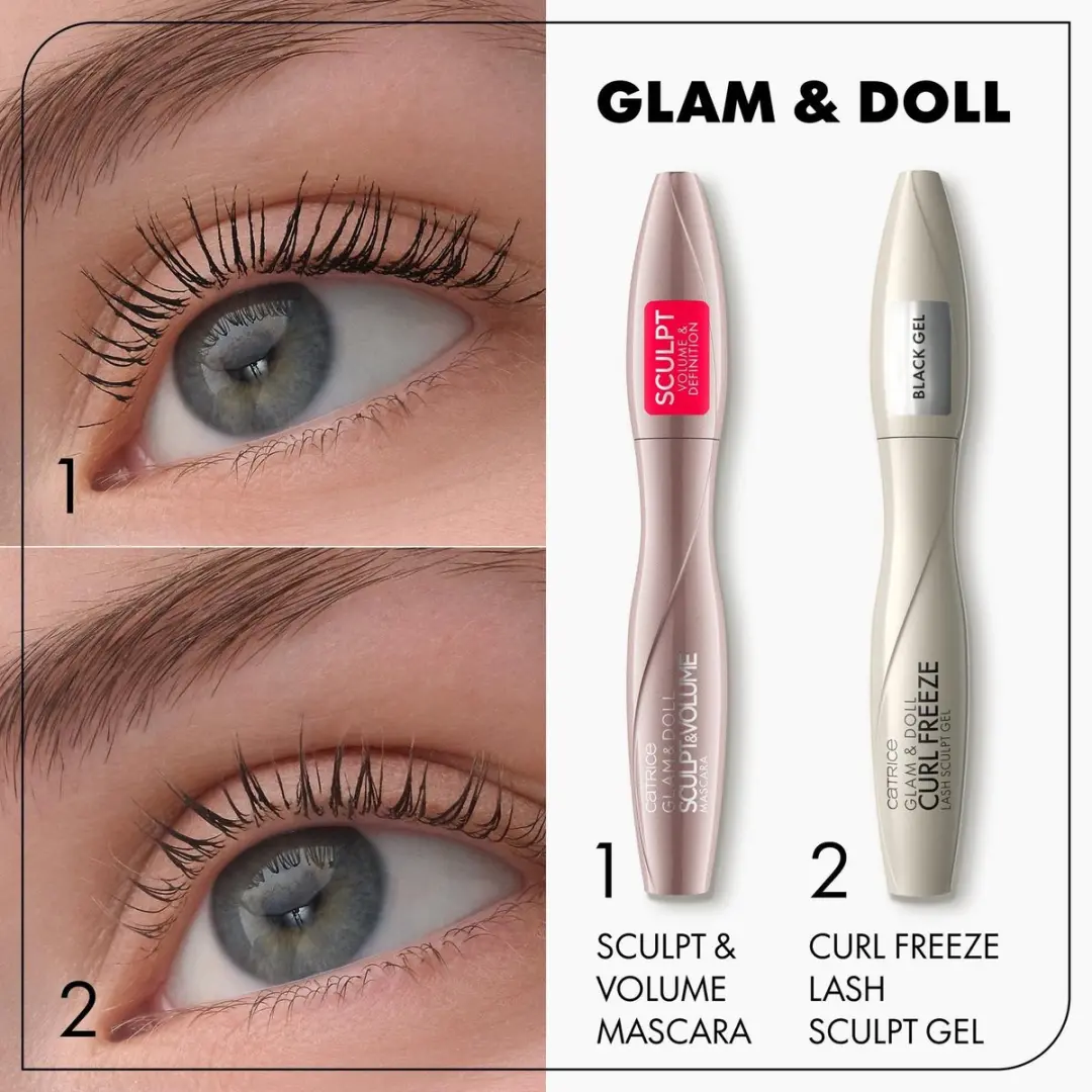 Catrice Glam & Doll Curl Freeze Lash Sculpt Gel 010 - 9.5 ml