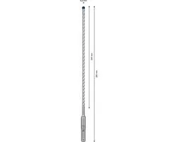 Bosch Professional EXPERT SDS plus-7X Hamerboor 6mm - 200x265mm - afbeelding 6 van 6