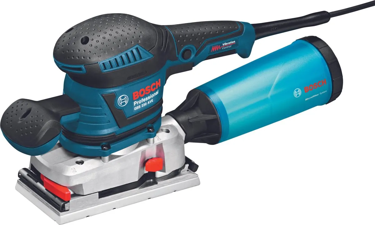 Bosch Professional GSS 230 AVE Vlakschuurmachine - 300W