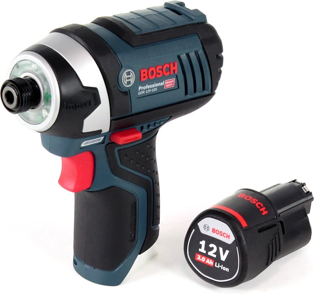 Bosch Professional GDR 12V-105 Accu-Slagmoersleutel 105Nm - 1x 3.0Ah