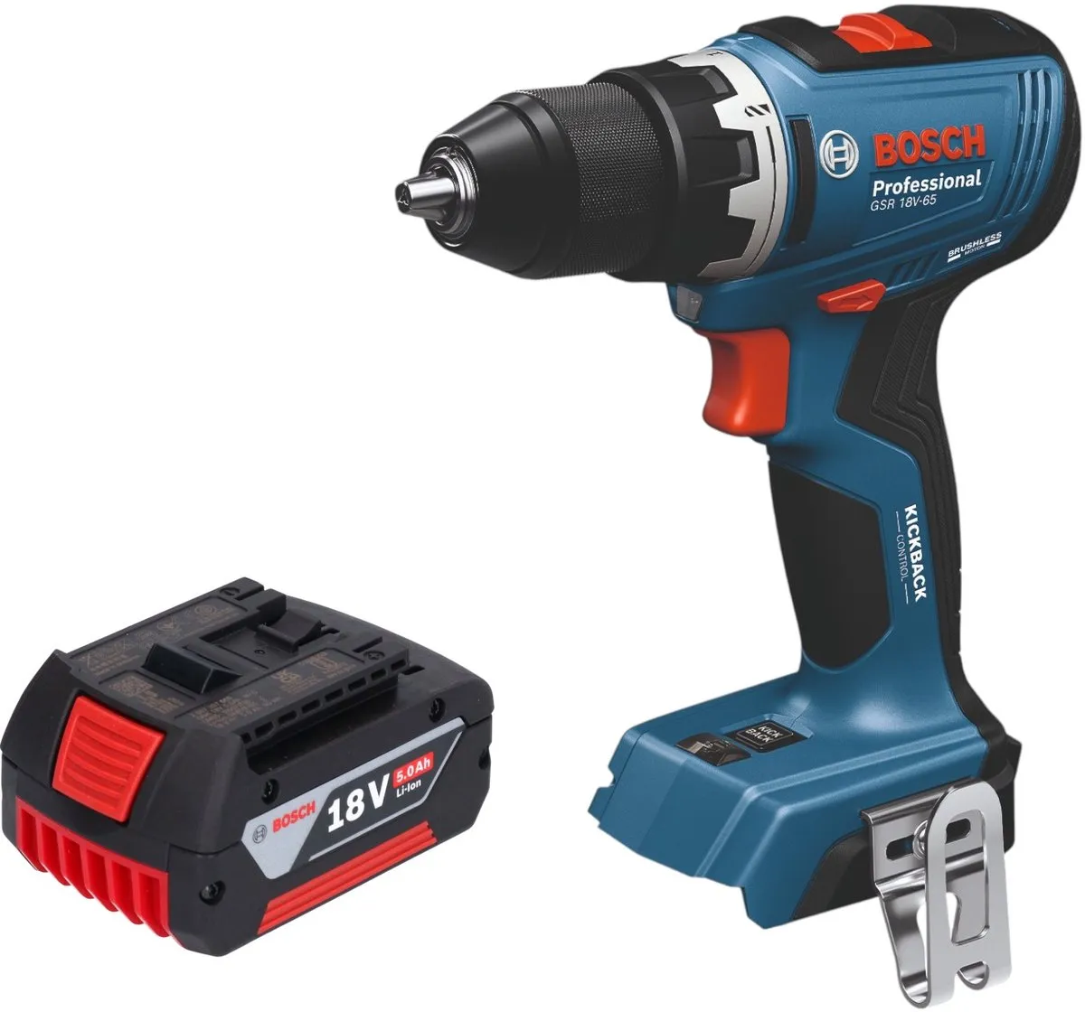Bosch Professional GSB 18V-65 Klopboormachine
