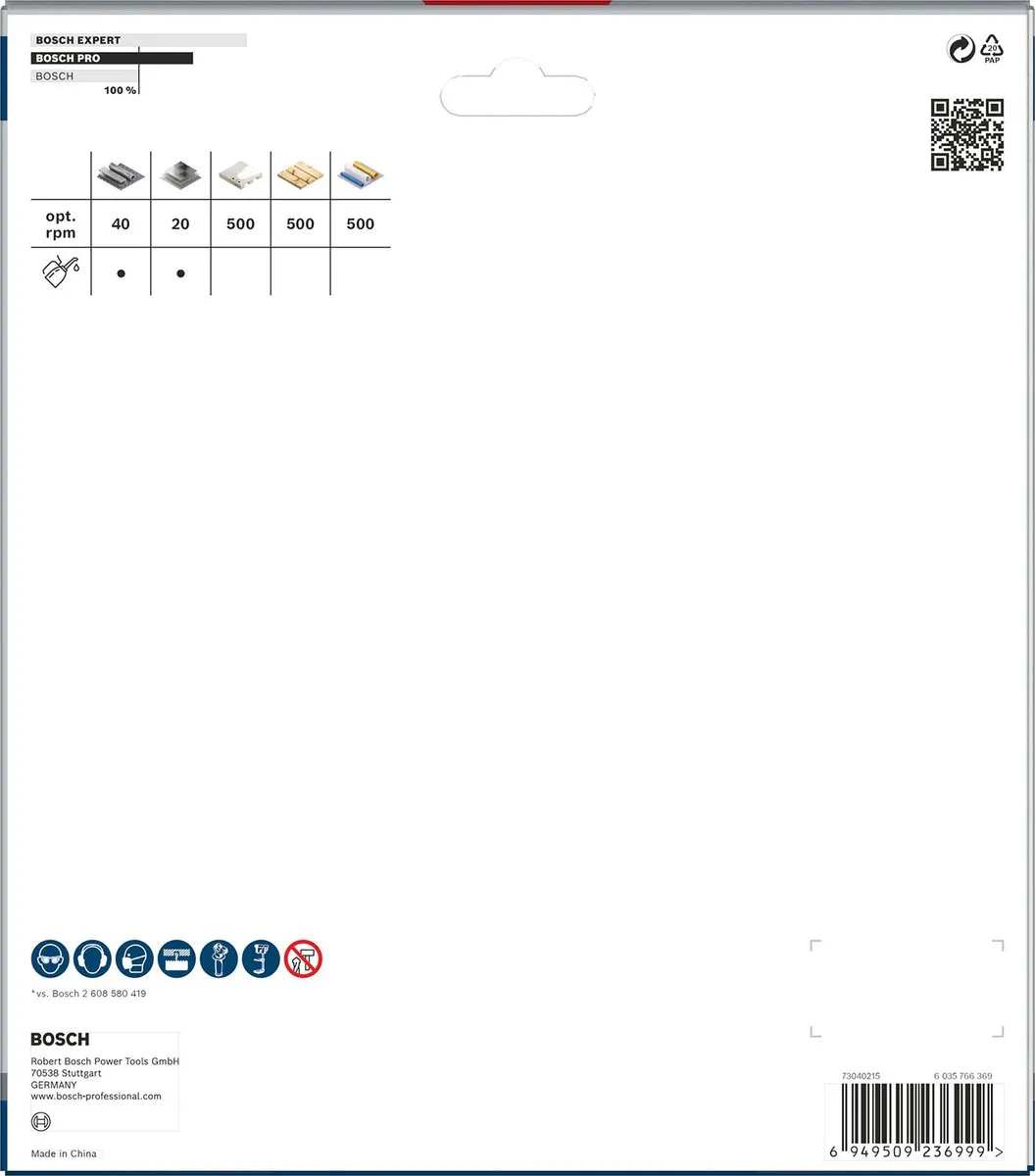 Bosch Professional Multimateriaal Gatenzaag 210mm 2608584841