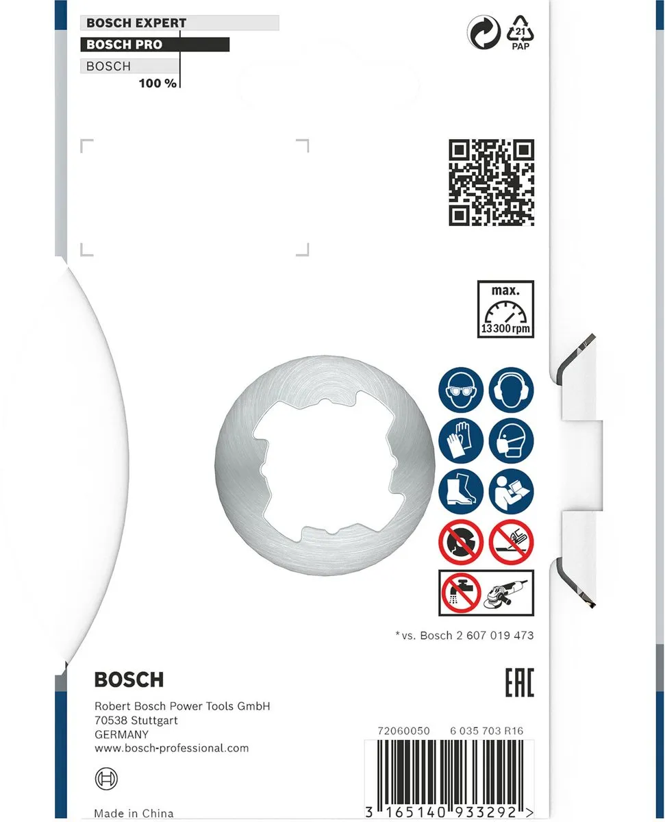 Bosch Professional X-LOCK Diamantdoorslijpschijf 115mm - 22.23mm As