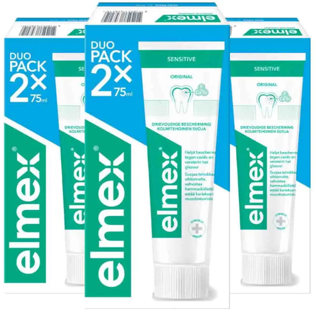 Elmex Tandpasta Sensitive Duopack