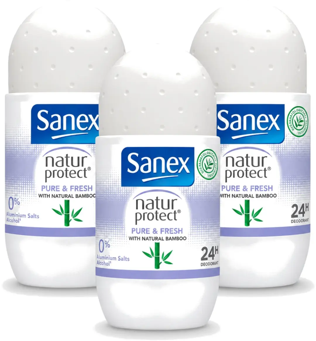 3 x Sanex Natur Protect
