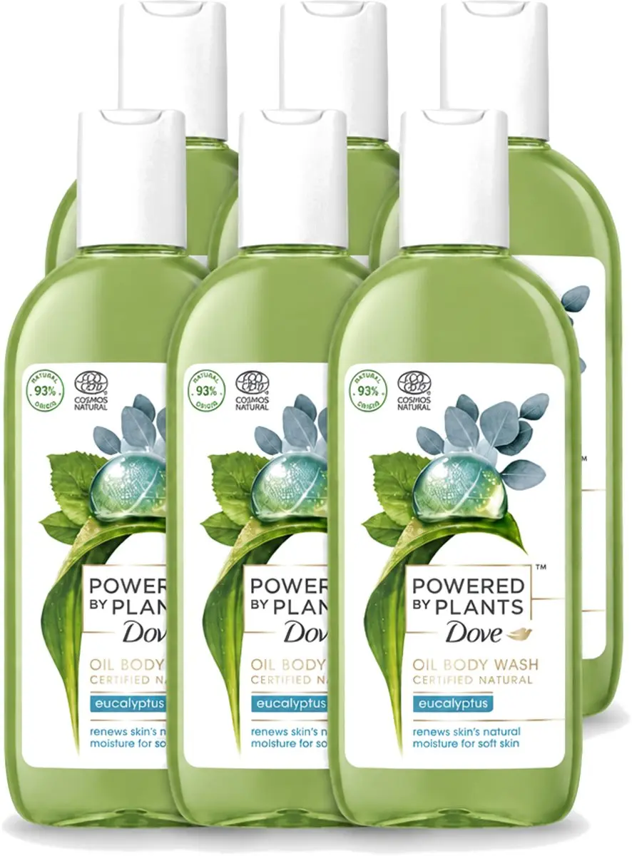 6 x Dove Powered by Plants
